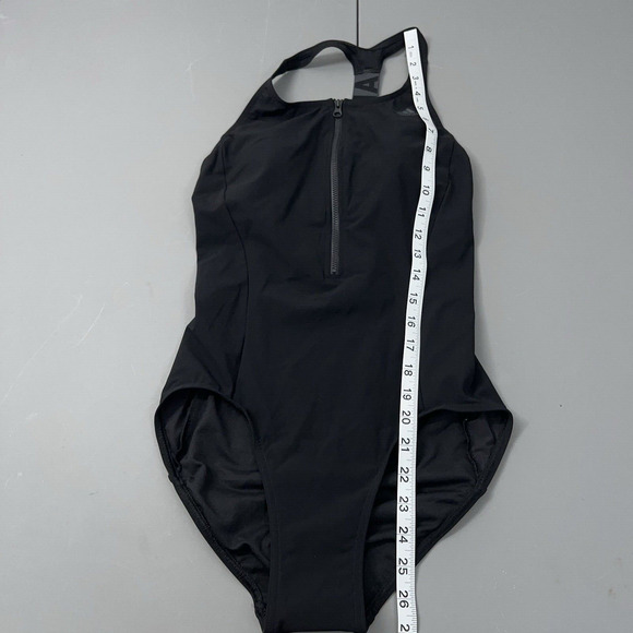 NWT Adidas Sh3.ro H S Swimsuit Women's US 4C Black One Piece NEW - Picture 8 of 12